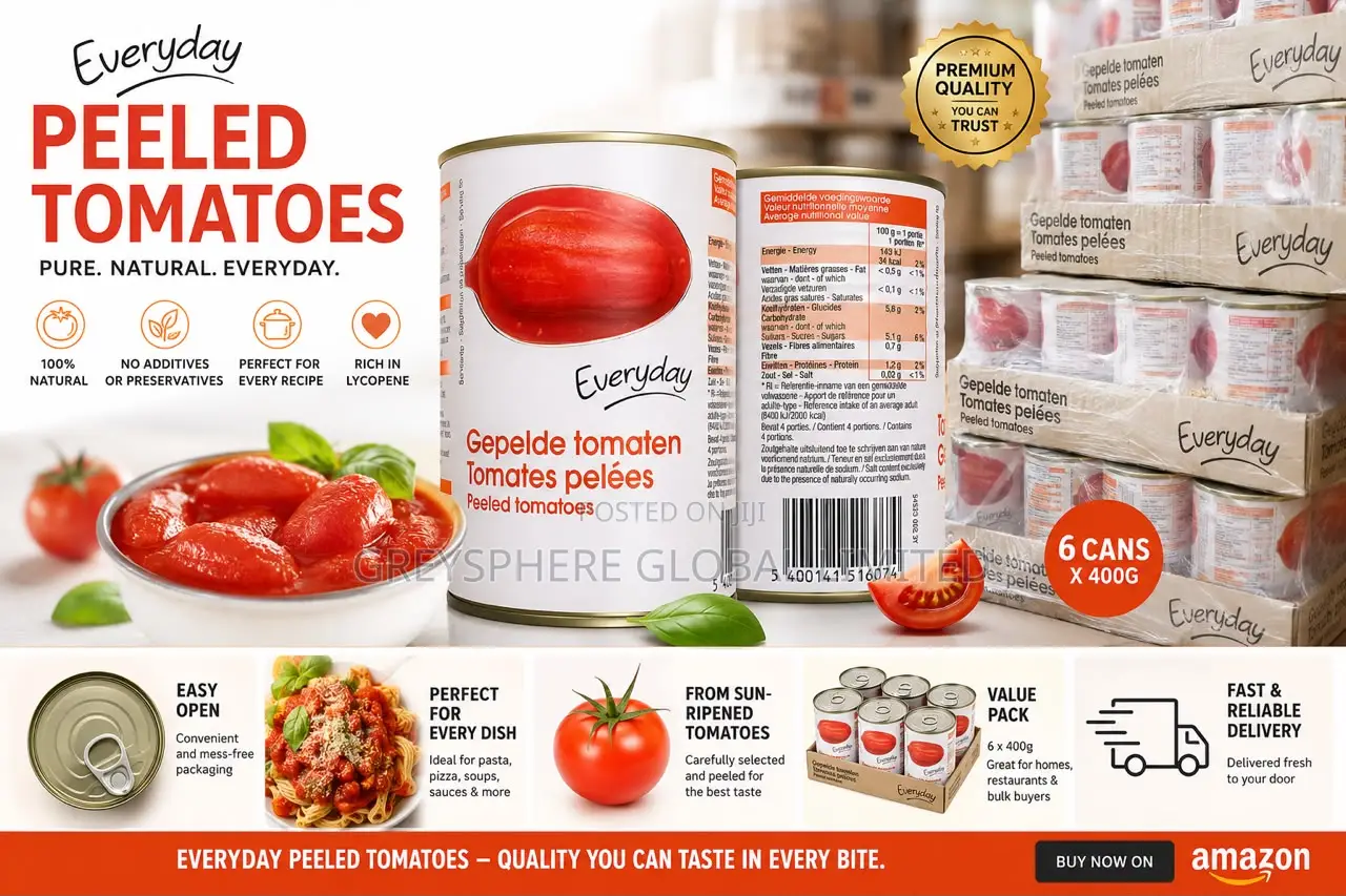 Tin Peeled Tomatoes