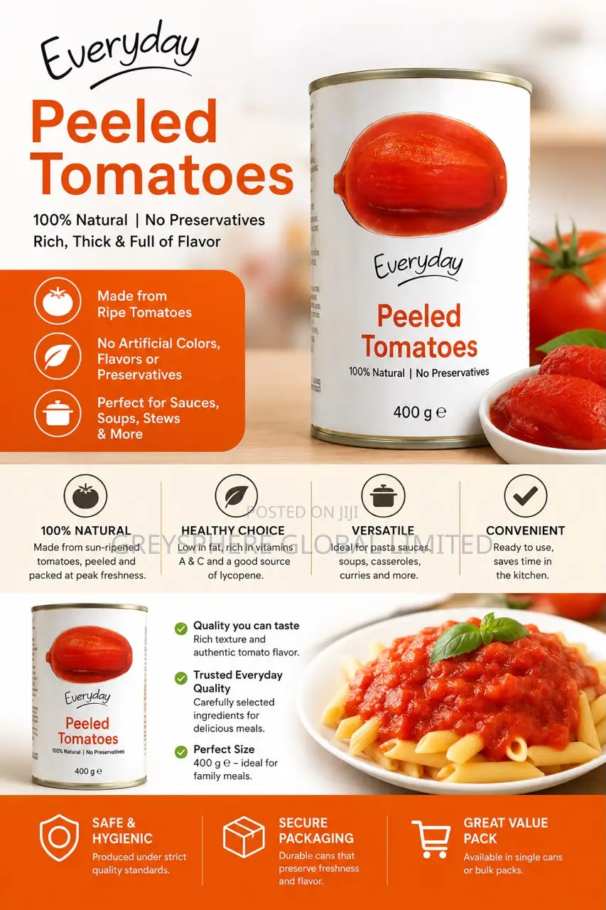 Tin Peeled Tomatoes