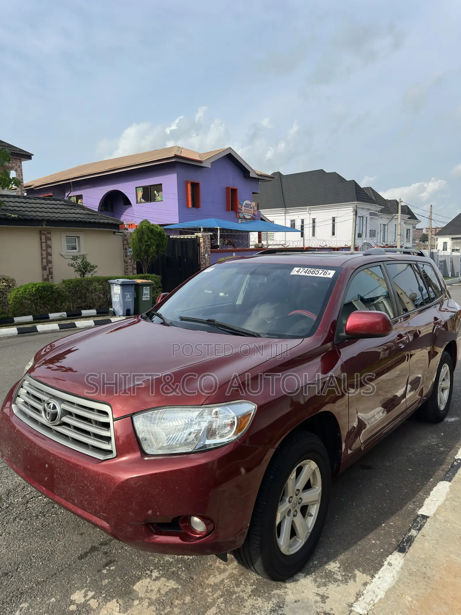 Toyota Highlander SE 2010 Red