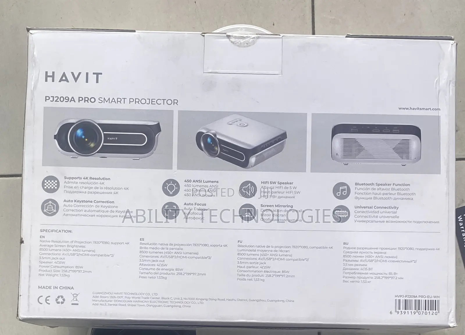 Havit Smart Android Projector