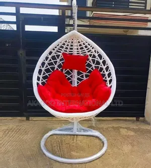 White Color Swinging Chairs