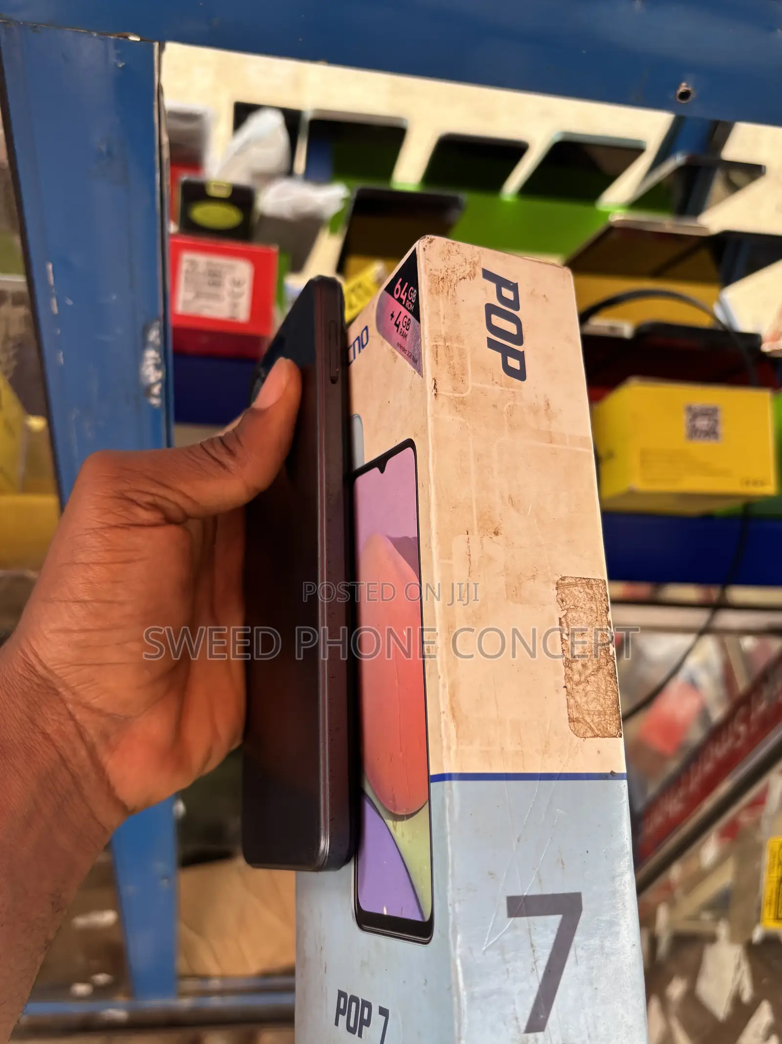 Tecno Pop 7 64 GB Black