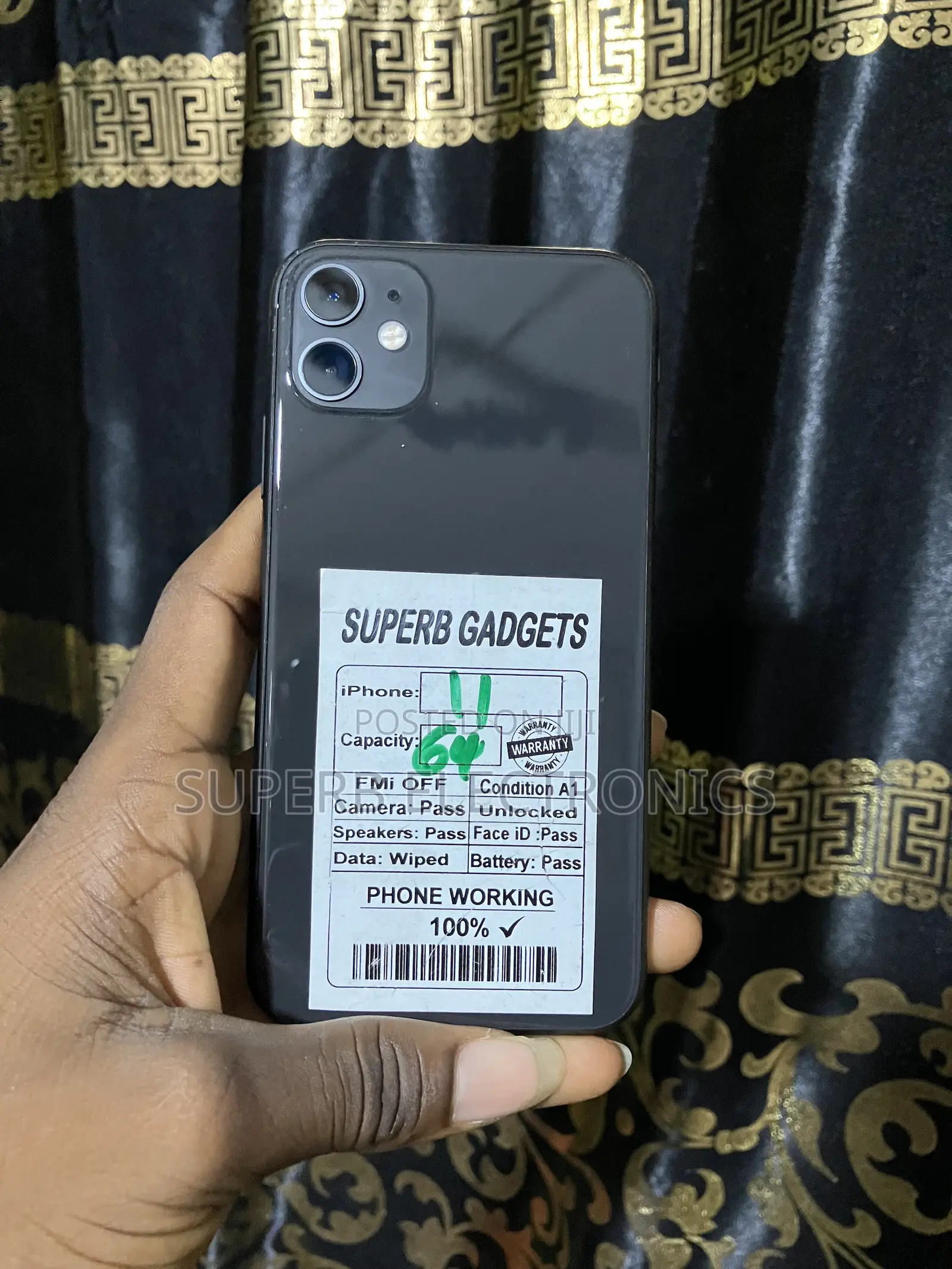 Apple iPhone 11 64 GB Black