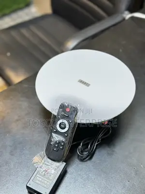 Single 80watts Frameless Bluetooth Ceiling Speaker With Remote, USB