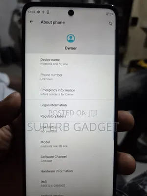 Motorola Moto One 5G Ace 64 GB Purple