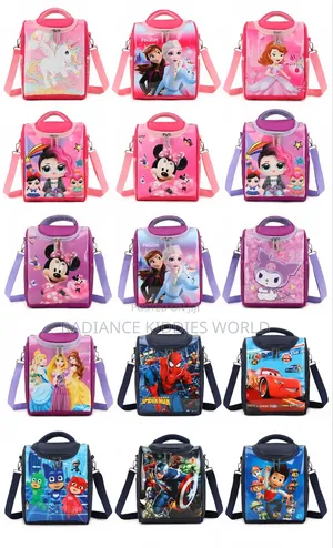 Kids Character Insulated Lunch Bag