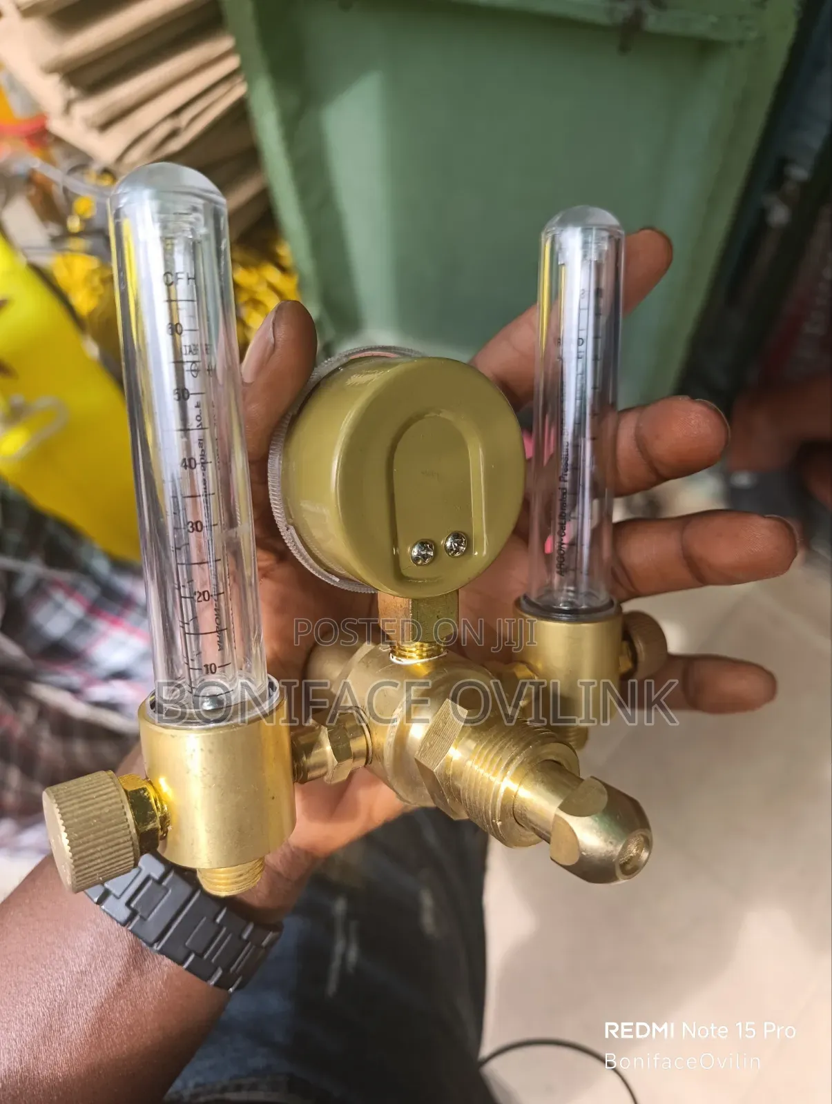 Victor CO2 Dual Flow Regulator