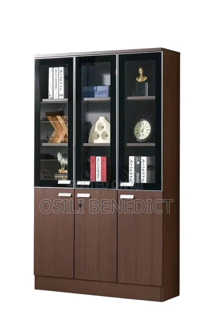 High Quality Executive 3 Doors Book Shelves