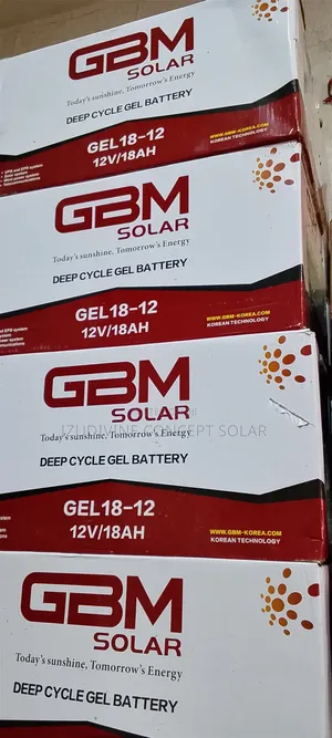 18ah 12v GBM Gel Battery