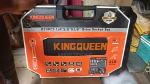 KINGQUEEN 219-Piece Professional Tools Drive Socket Set,