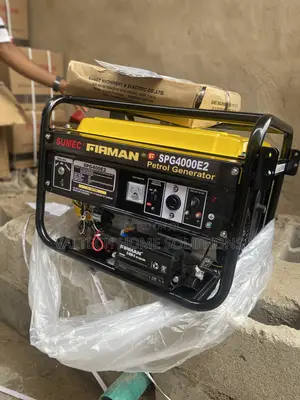 Powerful 4.5KVA Fireman Petrol Generator With Key Starter