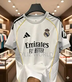 Adidas Real Madrid 2025/2026 Home, Away and Third Kit Jersey