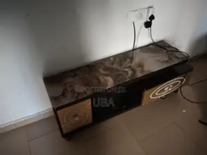 Foreign Glass Top TV Stand