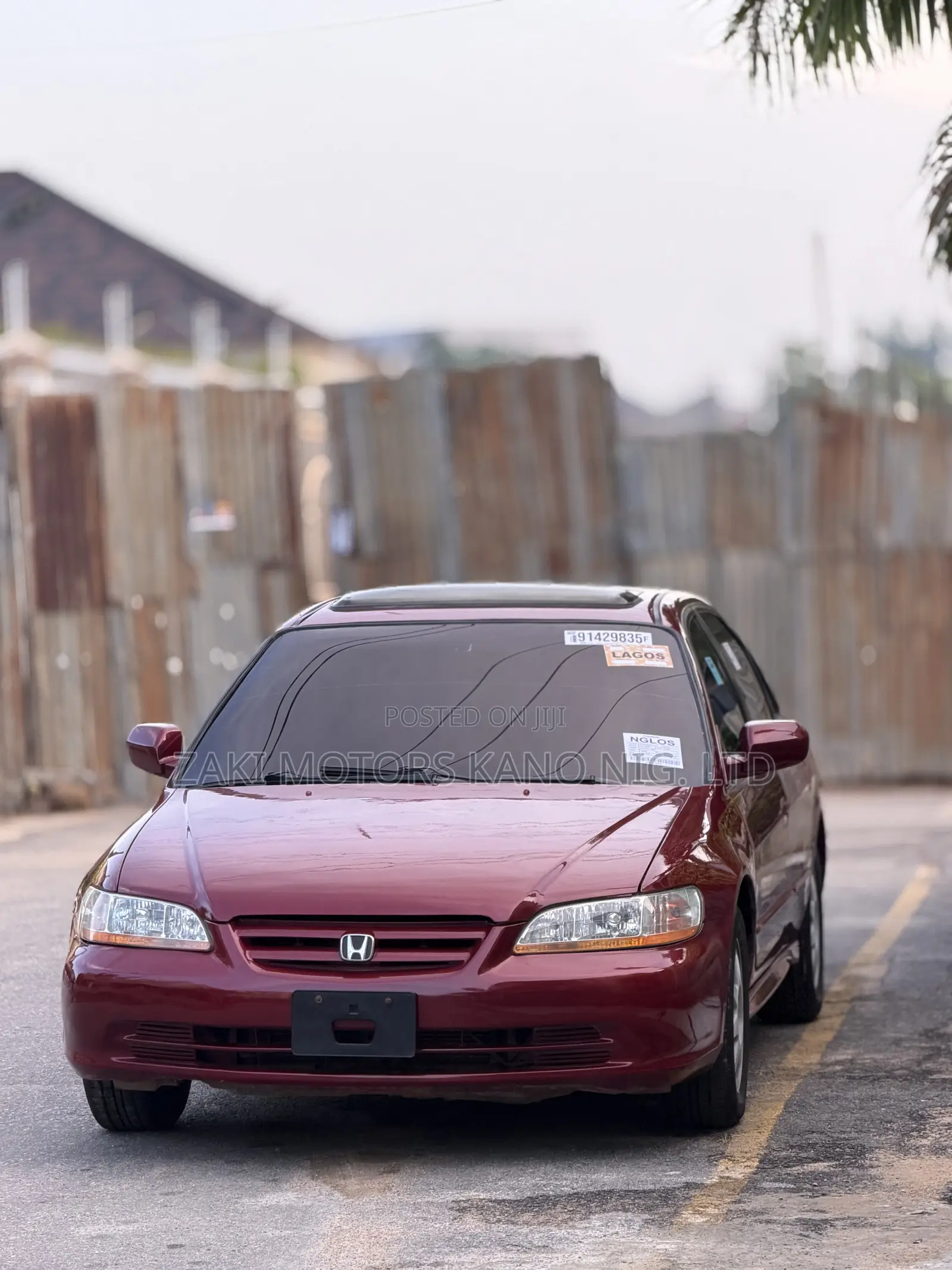 Honda Accord 2002 Maroon