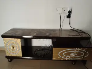 Foreign Glass Top TV Stand