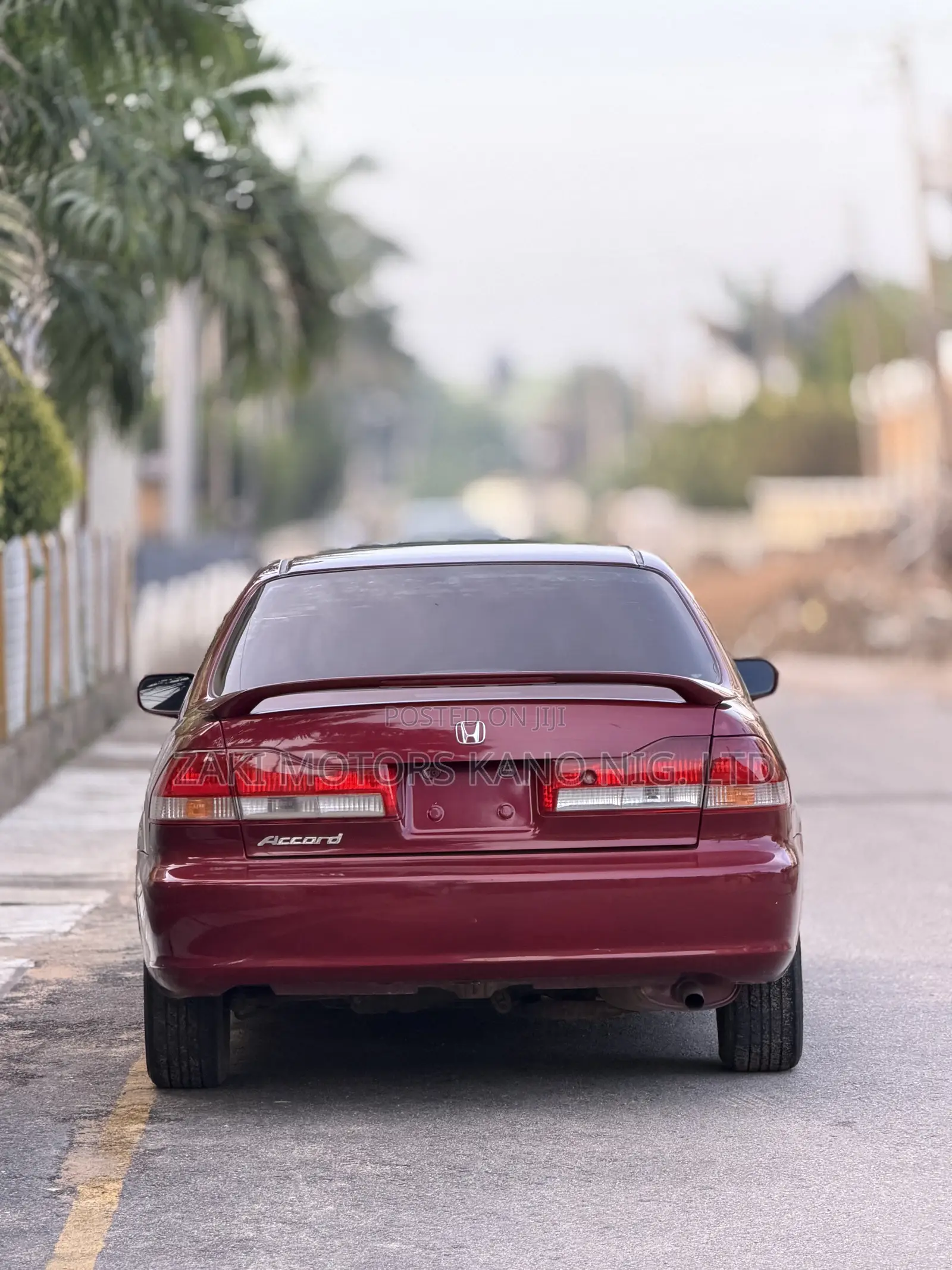 Honda Accord 2002 Maroon