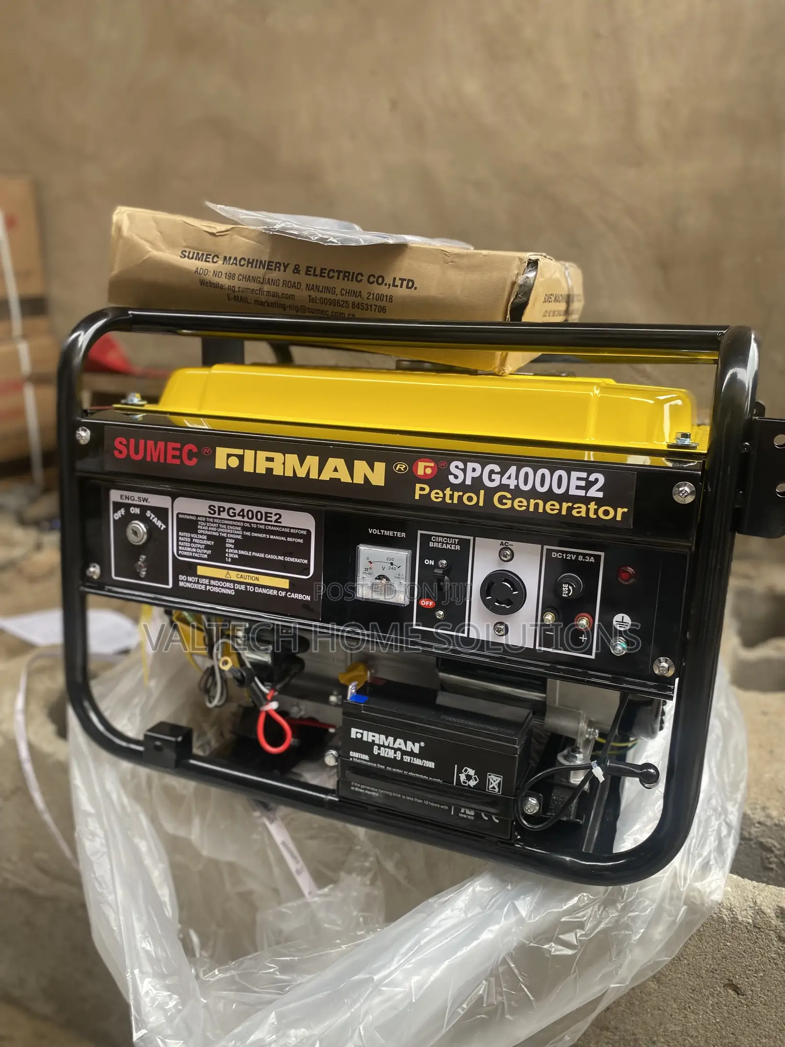 Easy-Start 4.5KVA Fireman Generator