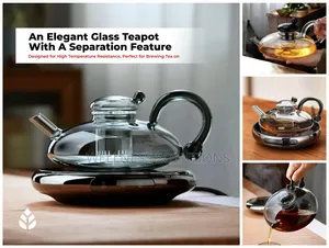Elegant Glass Teapot