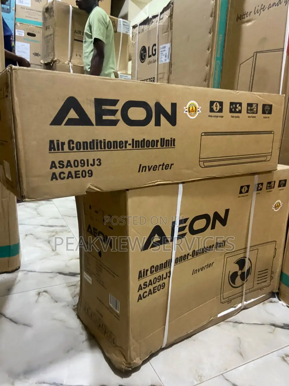 AEON 1HP Air Conditioner With Washable Filter
