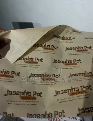 Food Grade Greaseproof Paper – Different Sizes Available