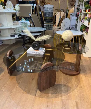 Glass Center Table (2 in 1) for Homes and Offices