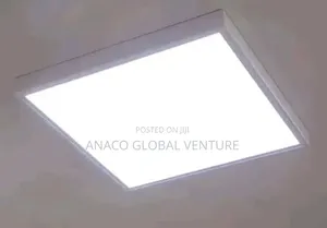 600 X600 Mm Square Surface Mounted Panel Light 60w Cool White ()