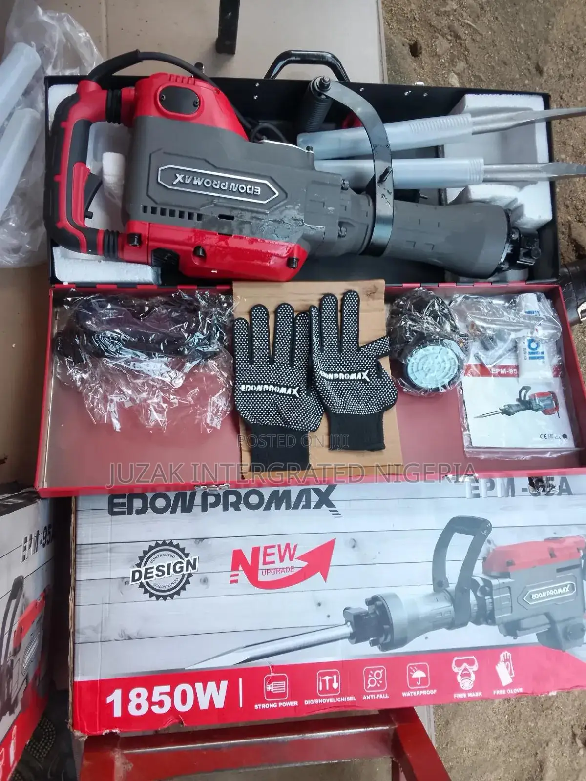 Edon ProMax Demolition Hammer 2100W 95Amps