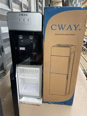 Brand New CWAY Standing Hot Cold Water Dispenser With Mini Fridge