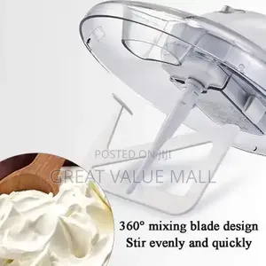 Mini Electric Gelato Ice Cream Maker - 1.2Ltrs