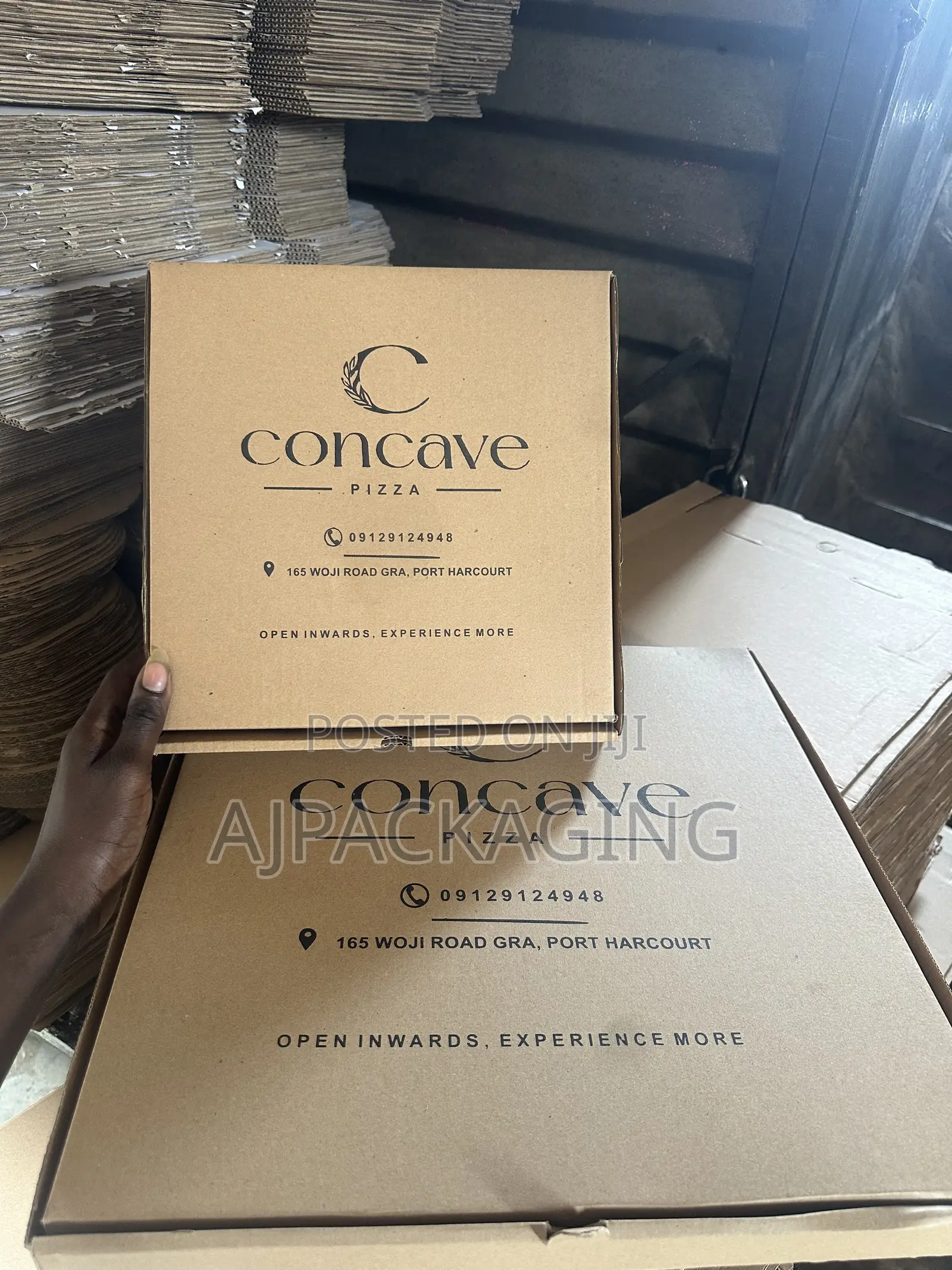 Branded Plain Pizza Boxes | Custom Sizes Available