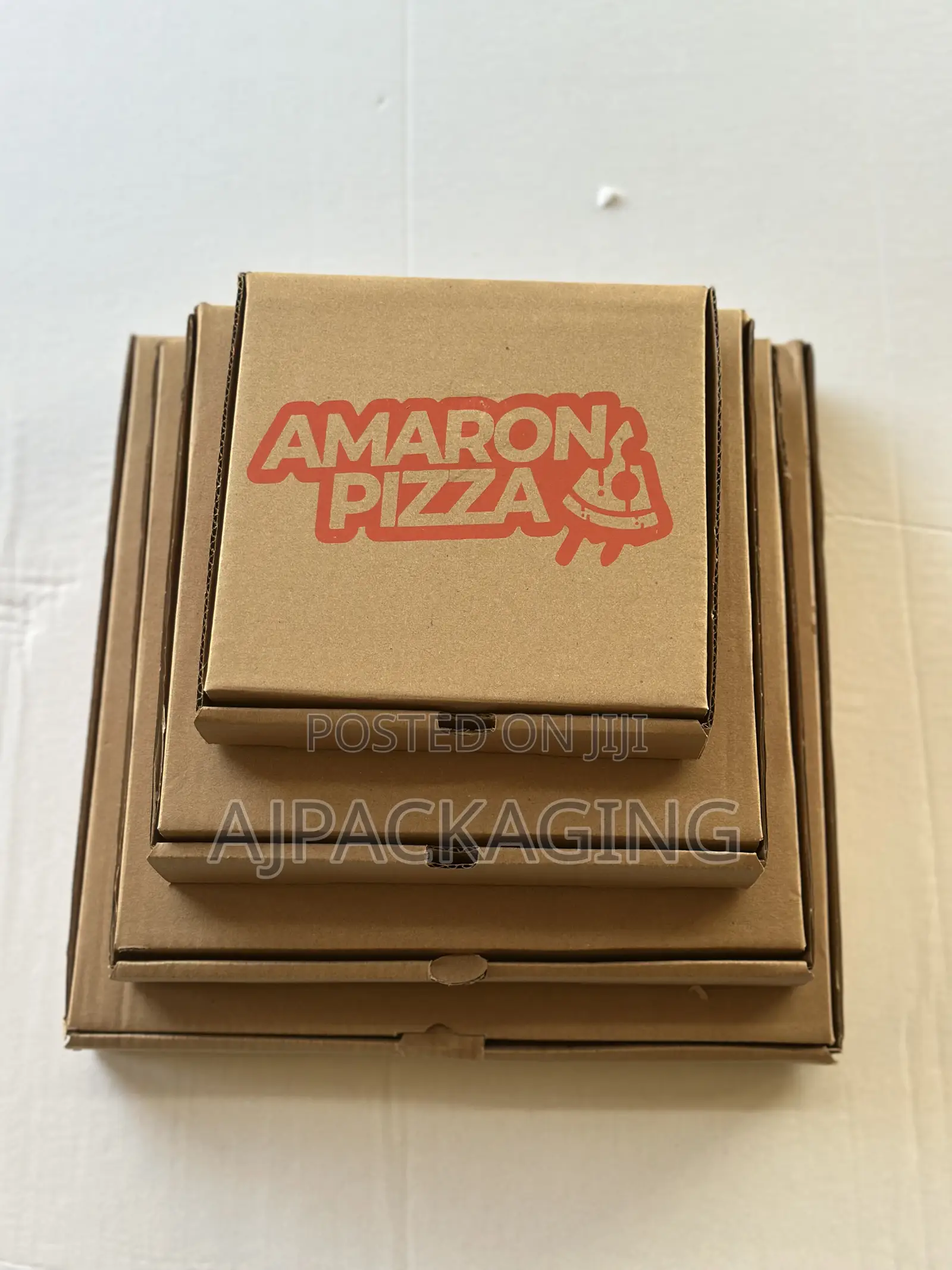 Branded Plain Pizza Boxes | Custom Sizes Available