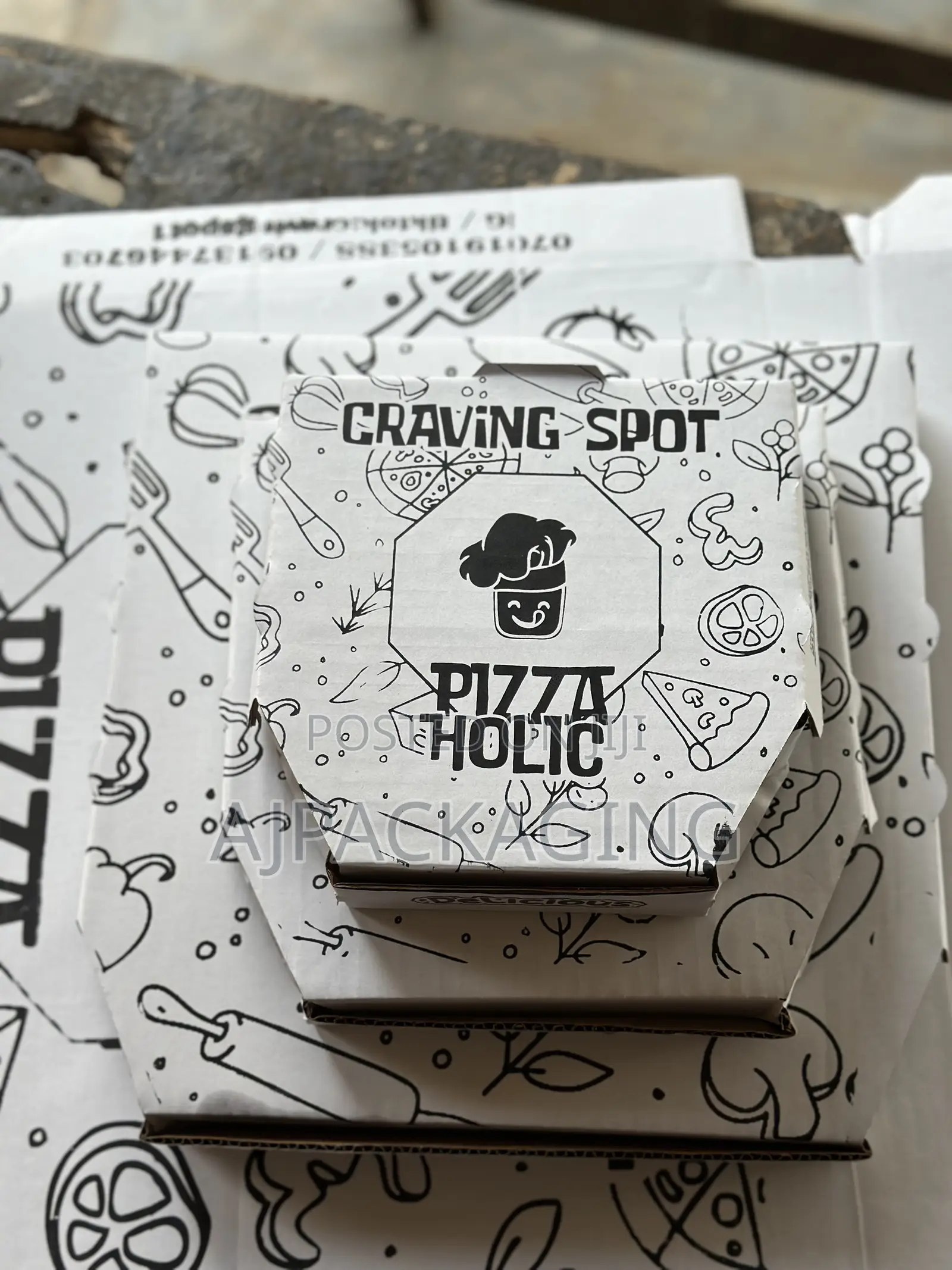 Branded Plain Pizza Boxes | Custom Sizes Available
