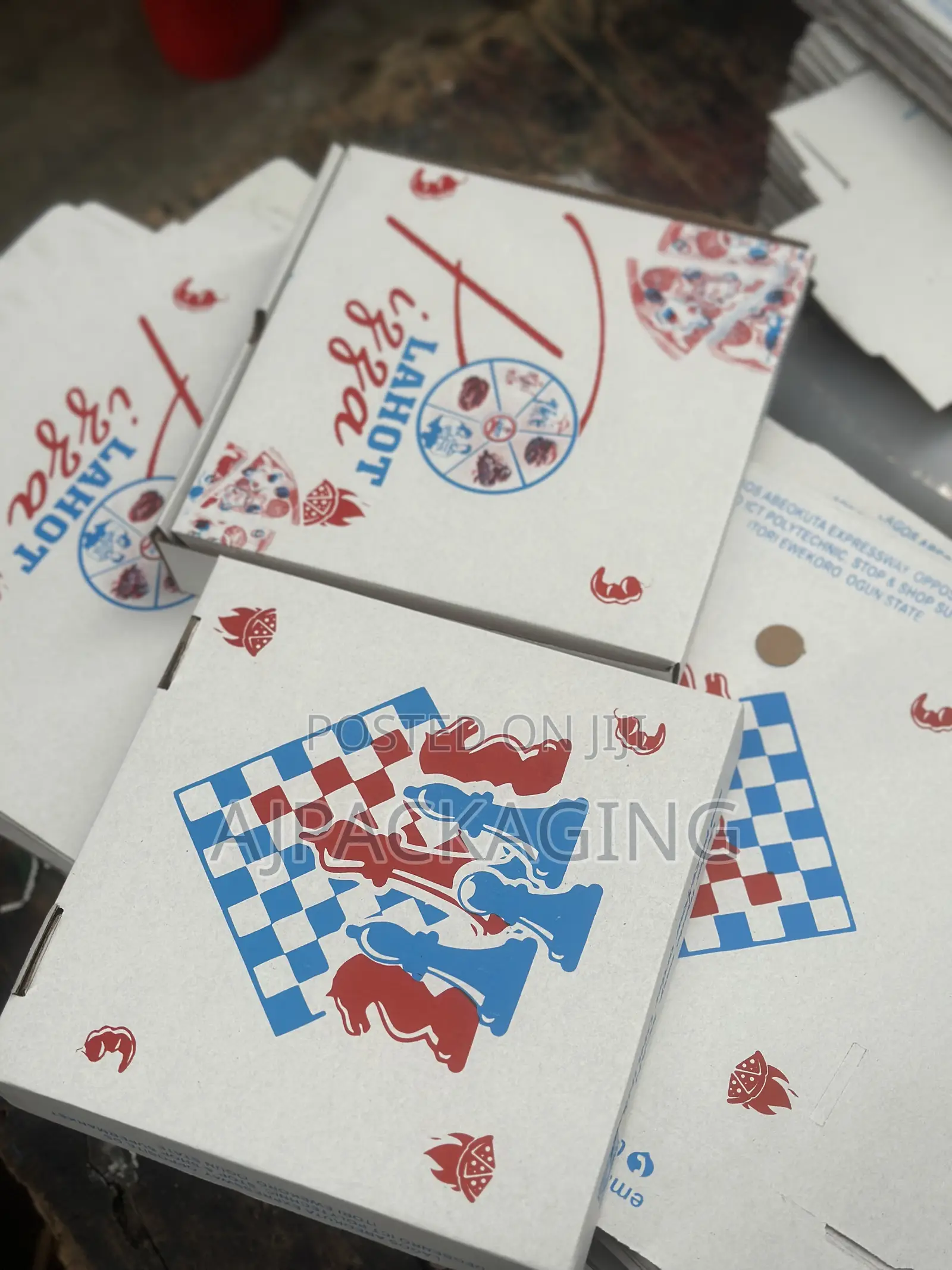 Branded Plain Pizza Boxes | Custom Sizes Available