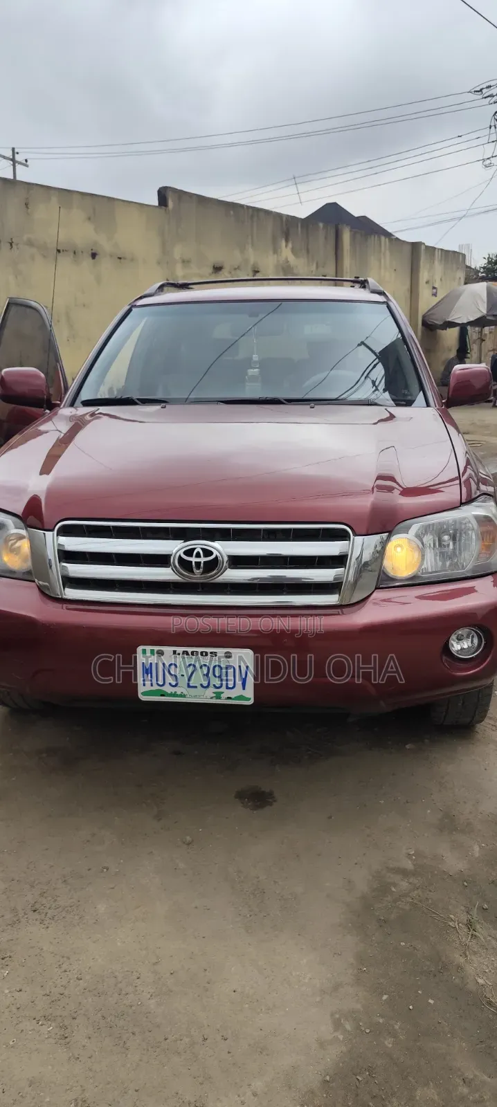 Toyota Highlander 2006 Red