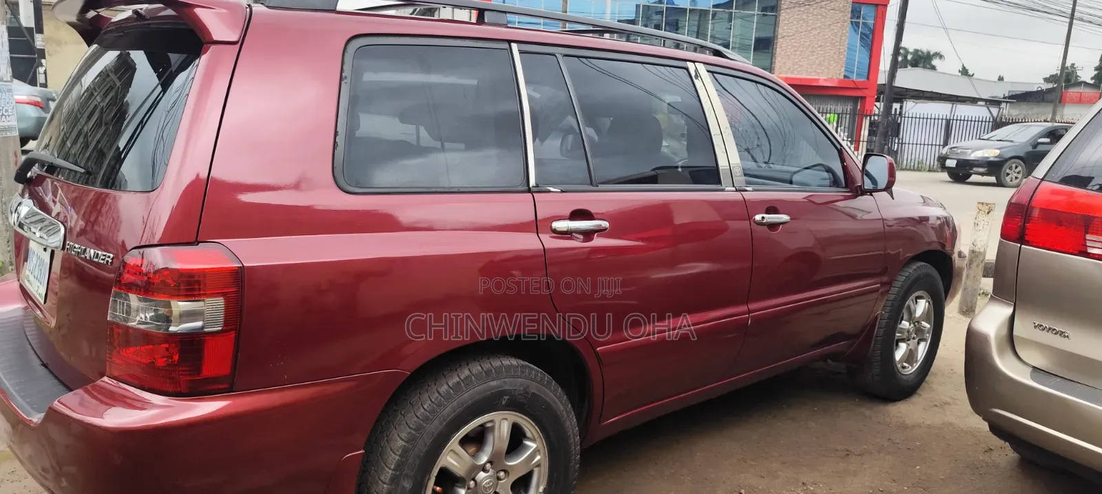 Toyota Highlander 2006 Red