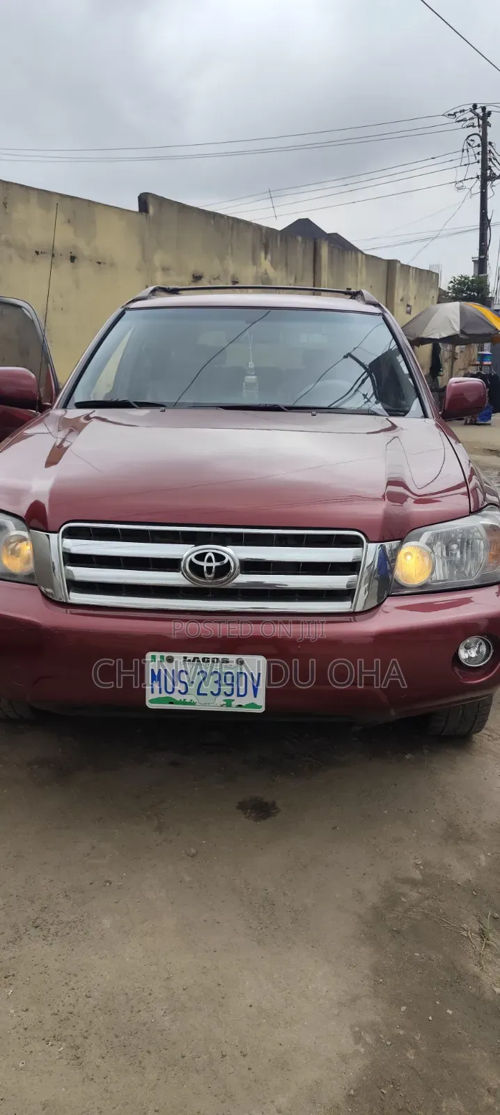 Toyota Highlander 2006 Red