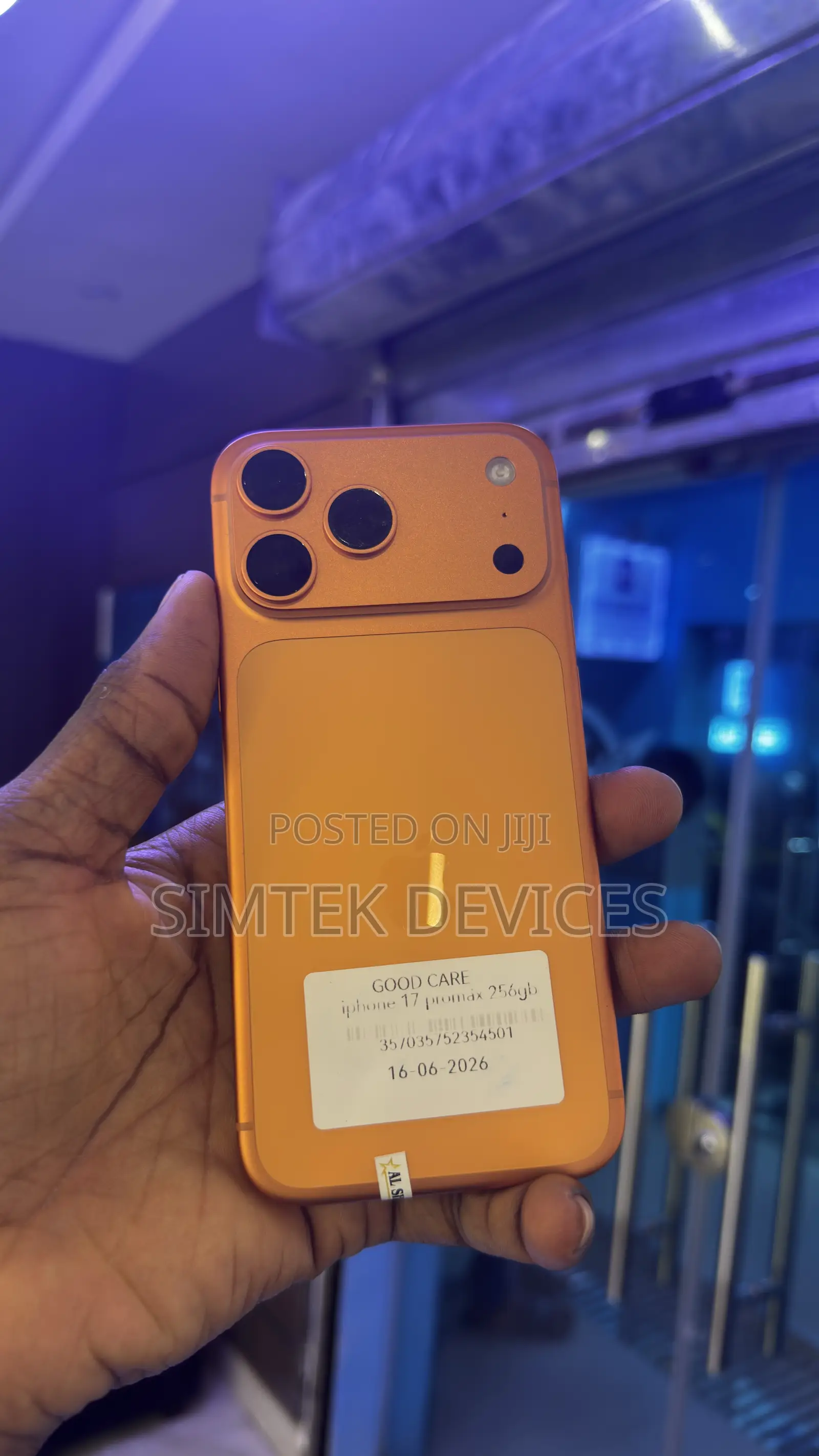 Apple iPhone 17 Pro Max 256 GB Orange