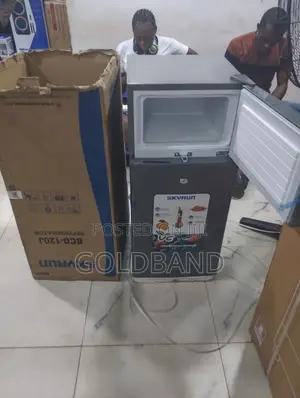 Skyrun BCD-120J 105L Double Door Refrigerator – Energy Saving Fridge