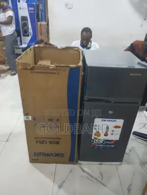 Skyrun BCD-120J 105L Double Door Refrigerator – Energy Saving Fridge