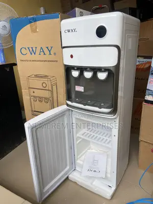 Brand New CWAY Water Dispenser With Fridge (Hot, Normal, Cold)