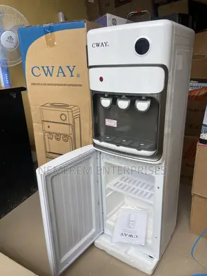 Brand New CWAY Water Dispenser With Fridge (Hot, Normal, Cold)