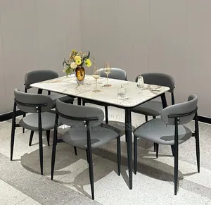 Simple Dining Set, 6 Seater for Homes