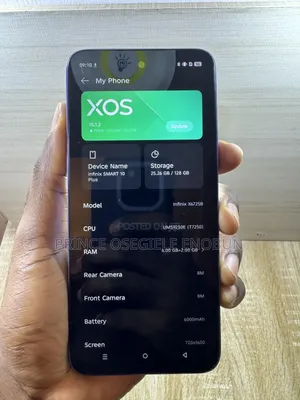 Infinix Smart 10 Plus 128 GB Blue