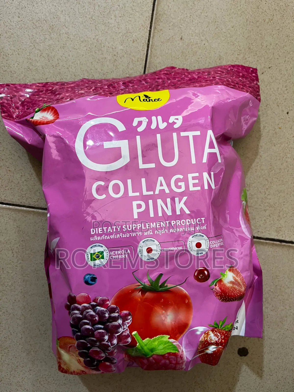 Gluta Collagen Pink