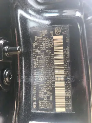 Toyota Corolla 2009 Black