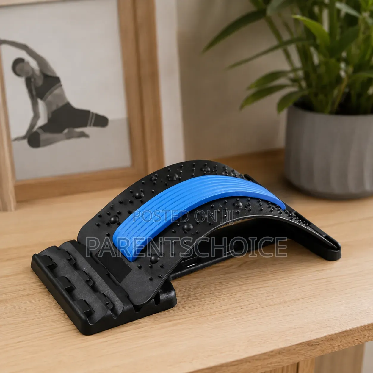 Adjustable Lumbar Back Stretcher Massager