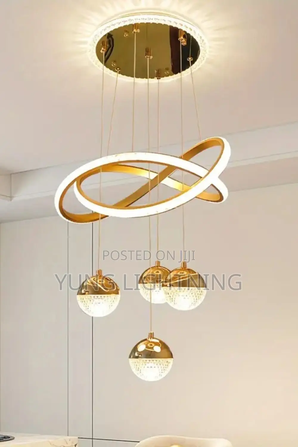 3 Dropping Chandelier