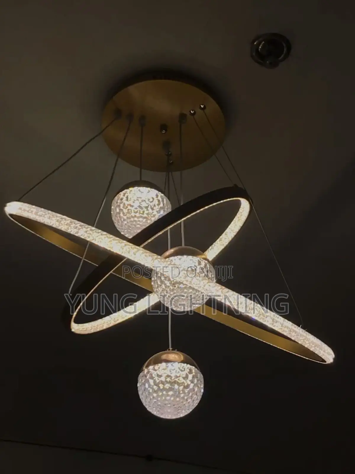 3 Dropping Chandelier