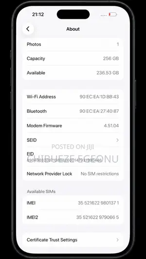 Apple iPhone 14 Pro Max 256 GB Silver