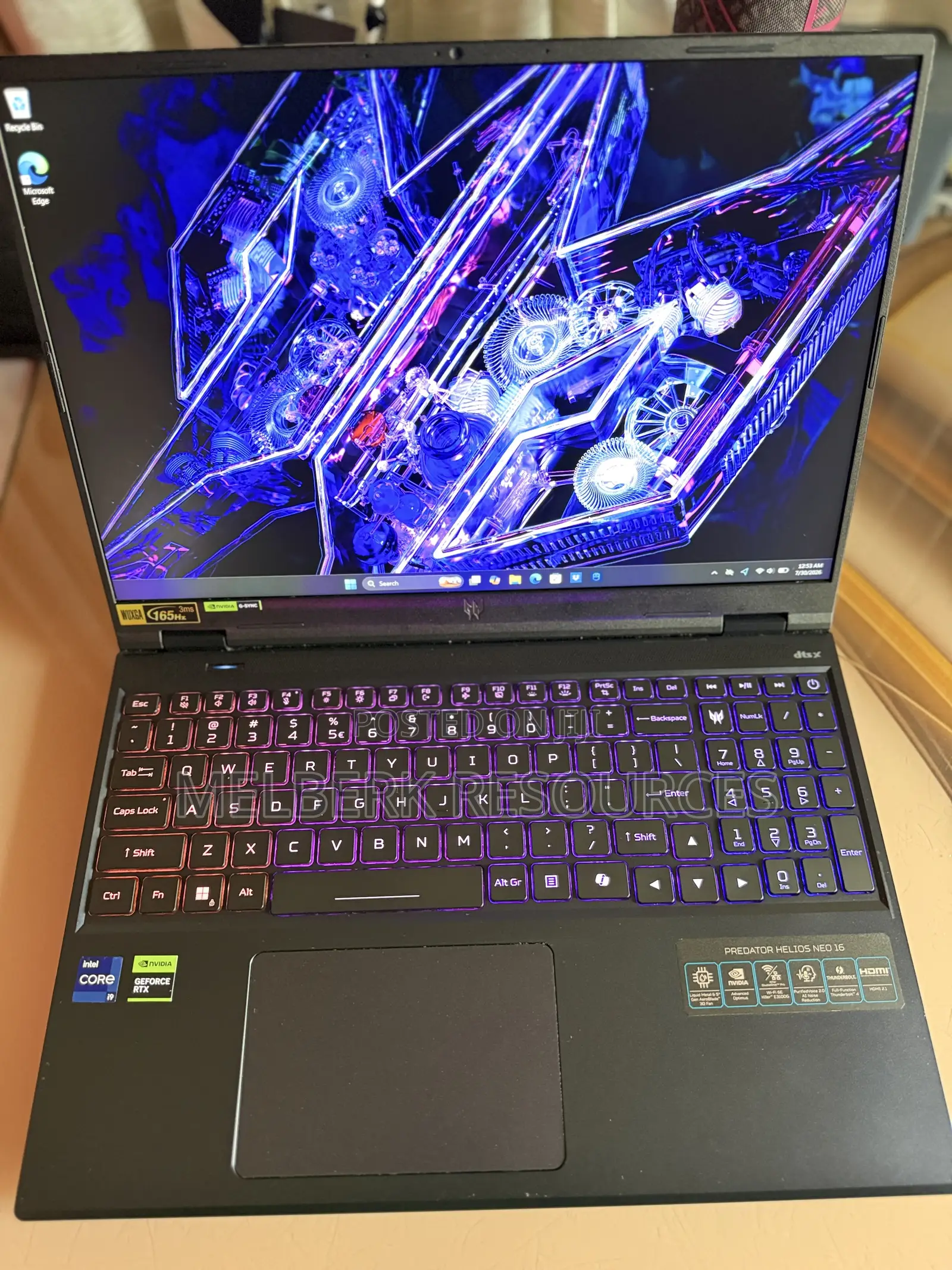 Laptop Acer Predator Helios Neo 16 32GB Intel Core i9 SSD 1T
